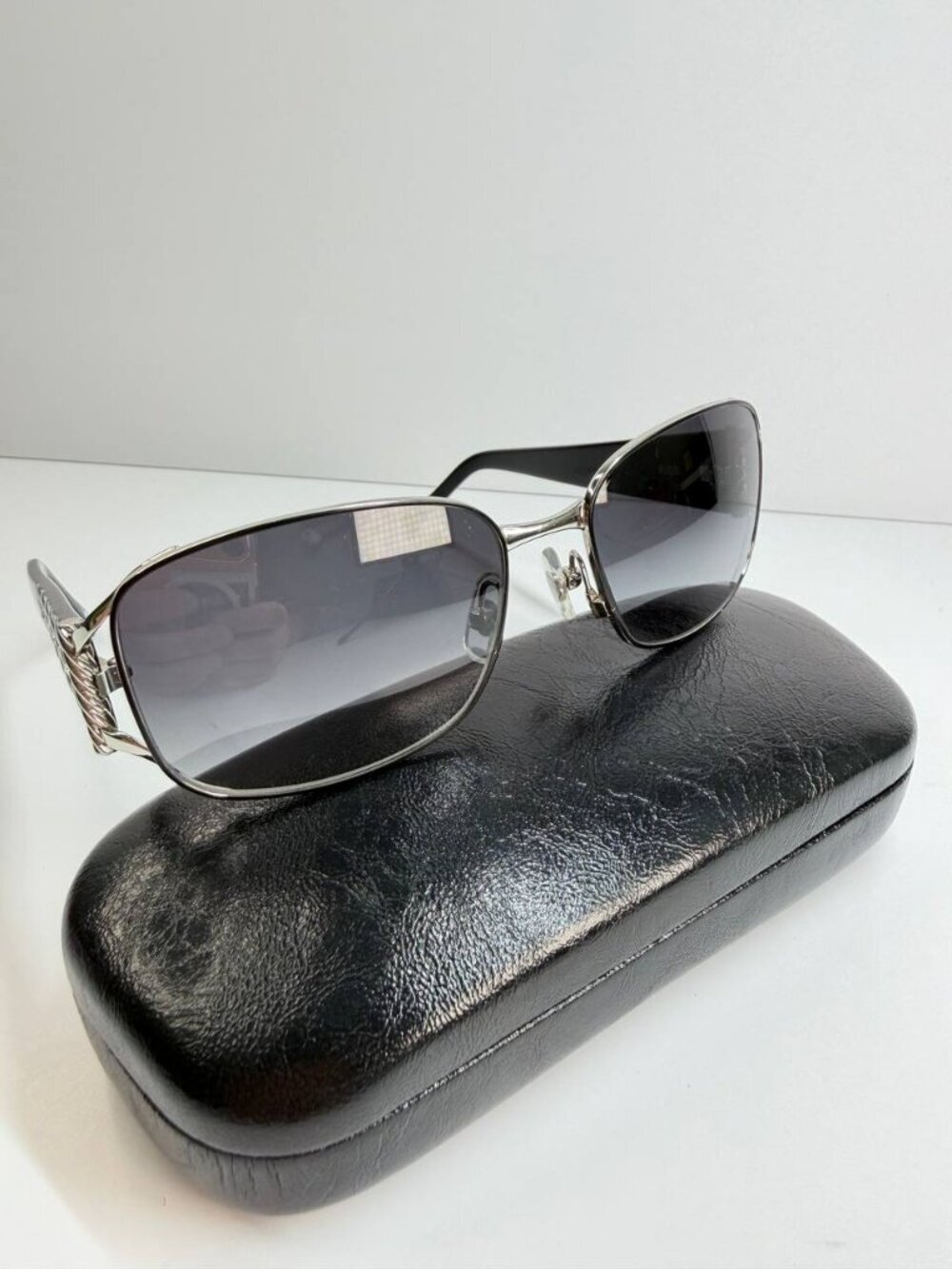 Brighton “KISS” Handmade Designer Sunglasses – Elegant Silver Frame